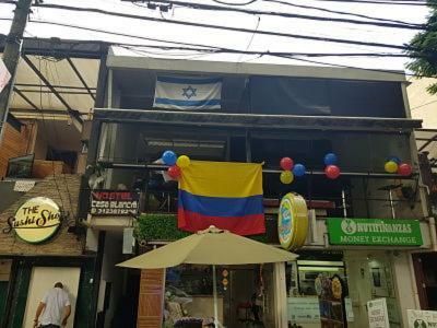 Casa Blanca Hostel Medellín Exterior foto